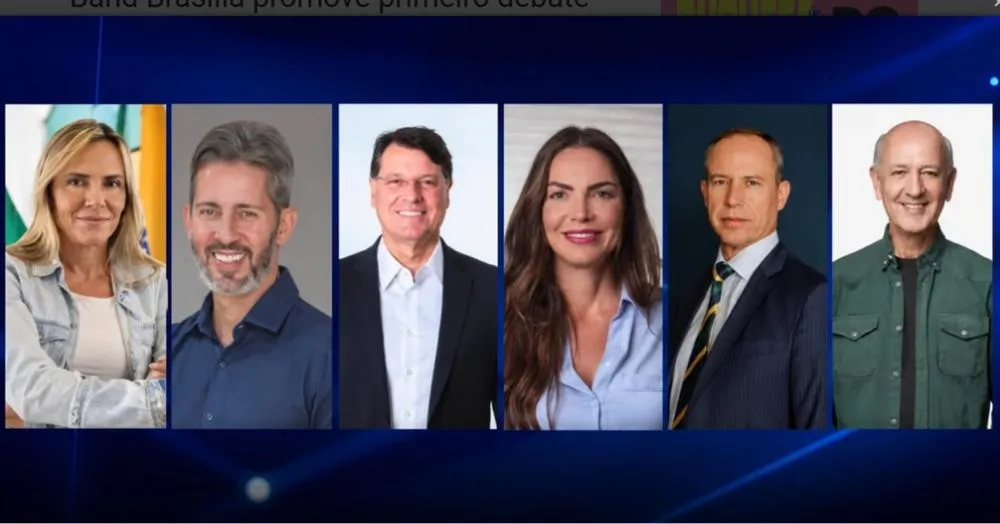 Debate da Band expõe disputa acirrada pelo Buriti e coloca saúde, BRB, educação e mobilidade no centro da eleição